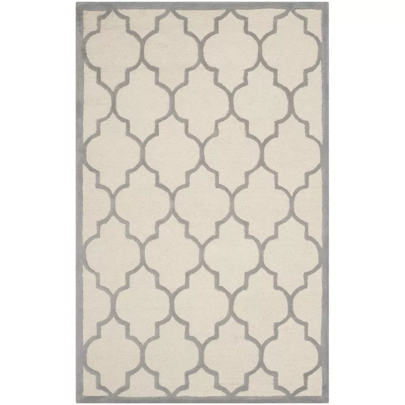 contemporary-area-rug-cam134y-200-x-300-cm-in-ivory-silver Contemporary Area Rug CAM134Y 200 X 300 cm in Ivory / Silver