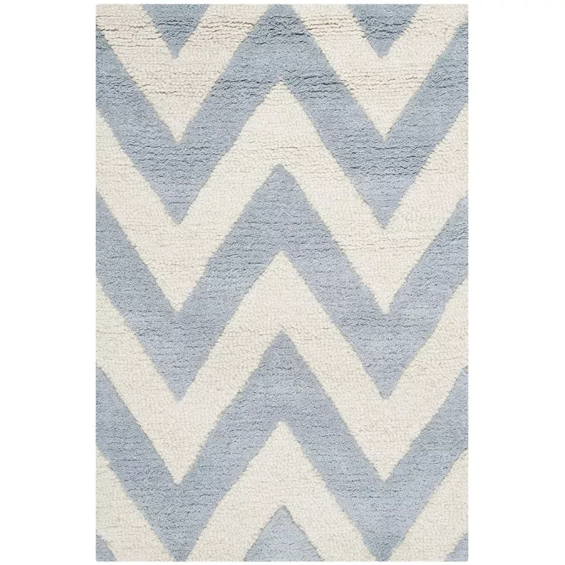 contemporary-area-rug-cam139a-90-x-150-cm-in-light-blue-ivory Contemporary Area Rug CAM139A 90 X 150 cm in Light Blue / Ivory