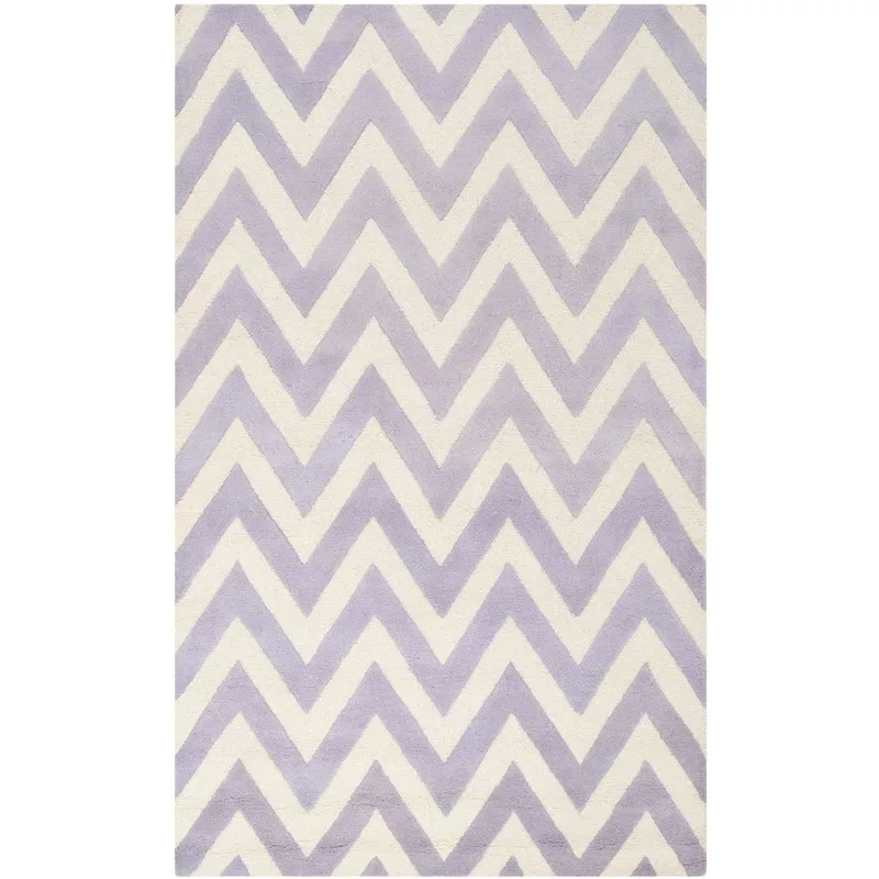 contemporary-area-rug-cam139c-160-x-230-cm-in-lavender-ivory Contemporary Area Rug CAM139C 160 X 230 cm in Lavender / Ivory