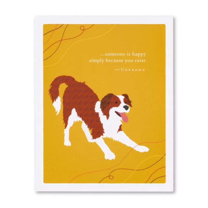 someone-is-happy-simply-because-card ..Someone is Happy Simply Because Card